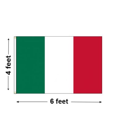 4'x6' Italy Nylon Outdoor Flag