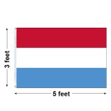 3'x5' Luxembourg Nylon Outdoor Flag