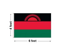 4'x6' Malawi Nylon Outdoor Flag