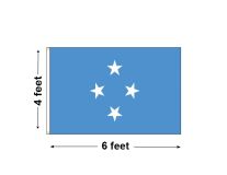 4'x6' Micronesia Nylon Outdoor Flag