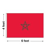 4'x6' Morocco Nylon Outdoor Flag