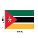 3'x5' Mozambique Nylon Outdoor Flag