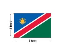 4'x6' Namibia Nylon Outdoor Flag