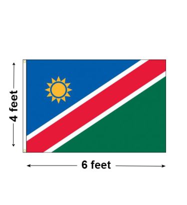 4'x6' Namibia Nylon Outdoor Flag