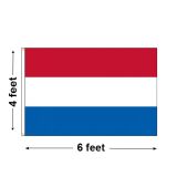 4'x6' Netherlands Nylon Outdoor Flag