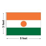 3'x5' Niger Nylon Outdoor Flag