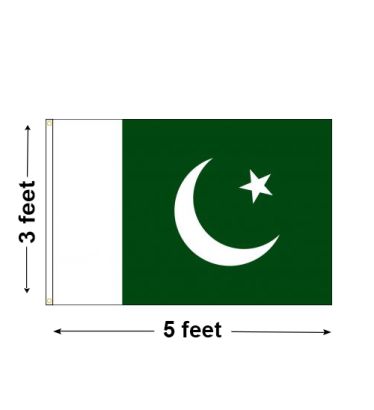 3'x5' Pakistan Nylon Outdoor Flag