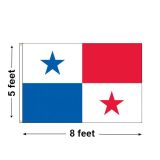 5'x8' Panama Nylon Outdoor Flag