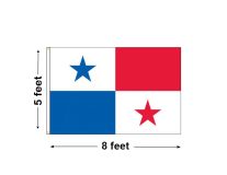 5'x8' Panama Nylon Outdoor Flag