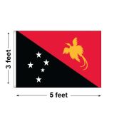 3'x5' Papua New Guinea Nylon Outdoor Flag