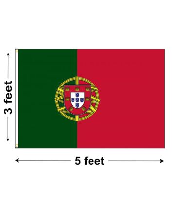 3'x5' Portugal Nylon Outdoor Flag