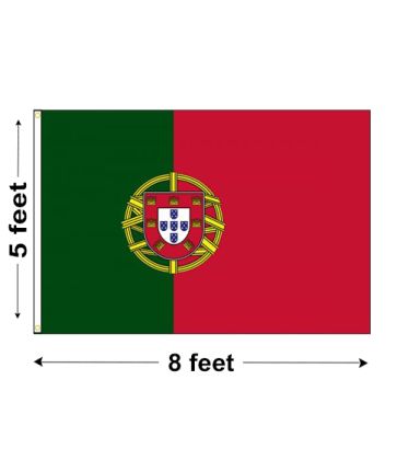 5'x8' Portugal Nylon Outdoor Flag