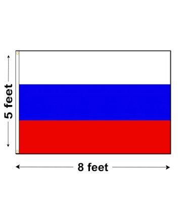 5'x8' Russia Nylon Outdoor Flag