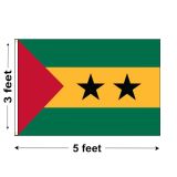 3'x5' Sao Tome & Principe Nylon Outdoor Flag