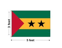 3'x5' Sao Tome & Principe Nylon Outdoor Flag