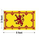 3'x5' Scotland Lion Nylon Outdoor Flag