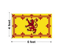 4'x6' Scotland Lion Nylon Outdoor Flag