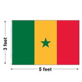 3'x5' Senegal Nylon Outdoor Flag