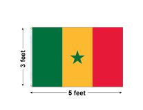 3'x5' Senegal Nylon Outdoor Flag