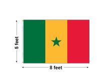 5'x8' Senegal Nylon Outdoor Flag