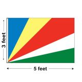 3'x5' Seychelles Nylon Outdoor Flag