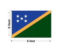 5'x8' Solomon Islands Nylon Outdoor Flag