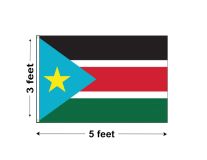 3'x5' South Sudan Nylon Outdoor Flag