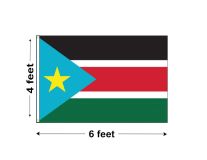 4'x6' South Sudan Nylon Outdoor Flag