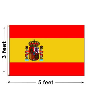 3'x5' Spain Nylon Outdoor Flag