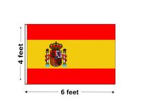 4'x6' Spain Nylon Outdoor Flag