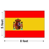 5'x8' Spain Nylon Outdoor Flag