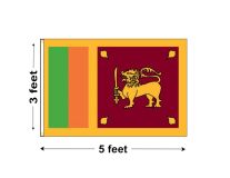 3'x5' Sri Lanka Nylon Outdoor Flag