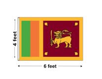 4'x6' Sri Lanka Nylon Outdoor Flag