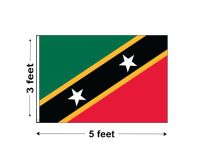 3'x5' St. Kitts & Nevis Nylon Outdoor Flag