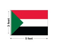 3'x5' Sudan Nylon Outdoor Flag