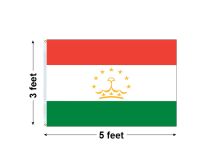 3'x5' Tajikistan Nylon Outdoor Flag