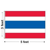 3'x5' Thailand Nylon Outdoor Flag