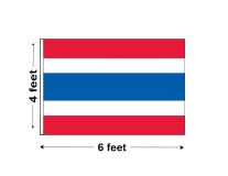 4'x6' Thailand Nylon Outdoor Flag