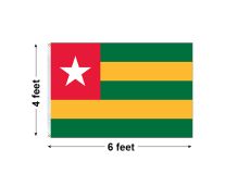 4'x6' Togo Nylon Outdoor Flag