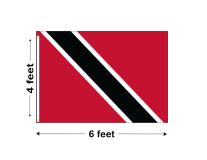 4'x6' Trinidad & Tobago Nylon Outdoor Flag