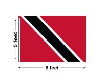 5'x8' Trinidad & Tobago Nylon Outdoor Flag