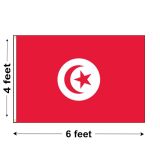 4'x6' Tunisia Nylon Outdoor Flag