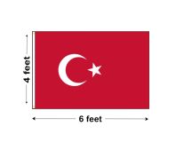 4'x6' Turkey Nylon Outdoor Flag