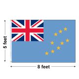 5'x8' Tuvalu Nylon Outdoor Flag