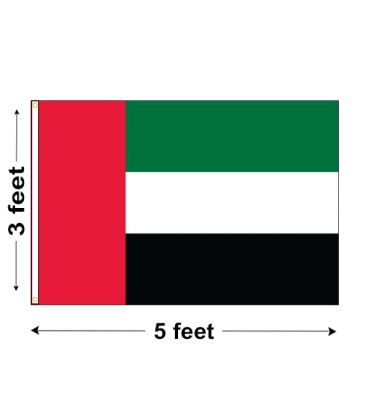 3'x5' United Arab Emirates Nylon Outdoor Flag