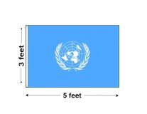 3'x5' United Nations Nylon Outdoor Flag