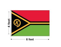 4'x6' Vanuatu Nylon Outdoor Flag