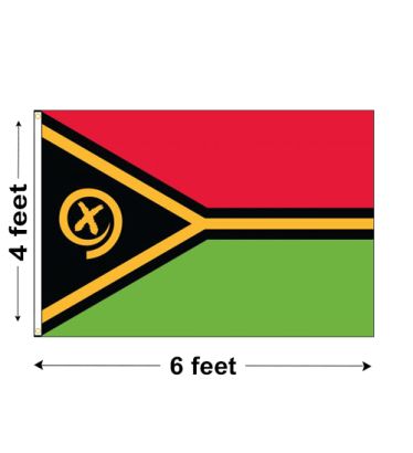 4'x6' Vanuatu Nylon Outdoor Flag