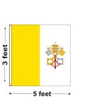 3'x5' Vatican City Papal Nylon Outdoor Flag