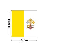 3'x5' Vatican City Papal Nylon Outdoor Flag